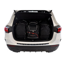 4 Taschen Kofferraum Set KJUST fahrzeugspezifisch f&uuml;r MERCEDES-BENZ GLA schwarz