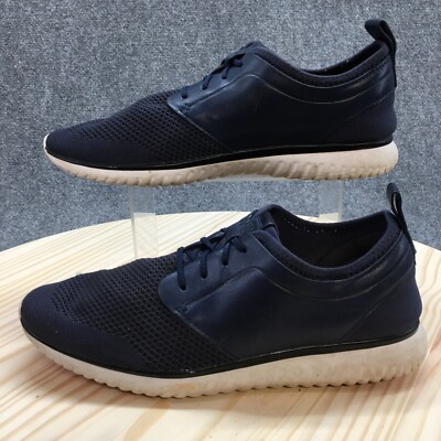 Cole Haan‎ Grand Motion Knit Mens 11 M Navy Athletic Casual Shoes C26399 Cole Haan Grand Motion Stretch Knit Sneakers Shoes Navy  main image 2