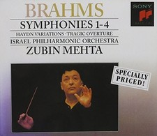 JOHANNES BRAHMS - Symphonies 1-4 / Tragic Overture Op 81 / Variations On A - CD