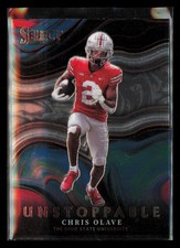 2022 Panini Select Draft Picks #US-CO Chris Olave Unstoppable