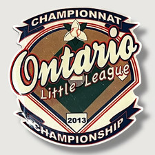 Ontario Little League Championship 2013 Lapel Vest Pin