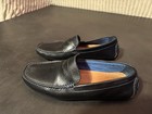 Donald J. Pliner Penny Loafer Mens 9.5 Black Leather  Driver Moccasin — photo 4