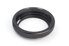 Lens Adapter T-Mount To Pentax K T-PK Black