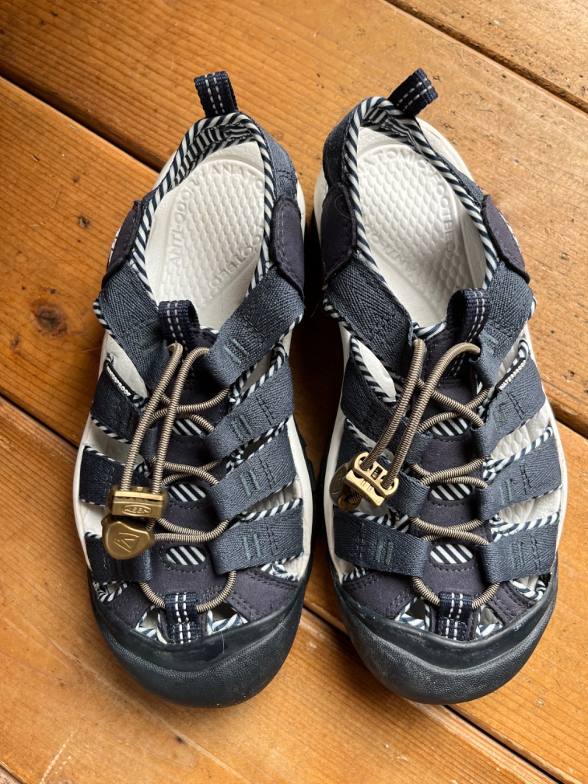 SANDALI DONNA KEEN NEWPORT H2 EU 36 blu scarpe taglia US 6 indossati una volta!