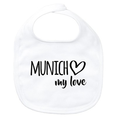 Baby Lätzchen Munich my love Geschenkidee Munich Geschenk Präsent Mitbringsel So