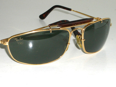 VINTAGE B&L RAY-BAN W1709 GOLD 1994/96 OLYMPIC GAMES G15 WRAP