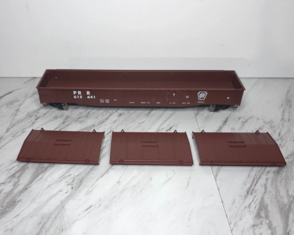 K-line Pennsylvania 615641  Gondola Car w/ Roof Panels 6-21643 w/ Box - Image 4 of 4