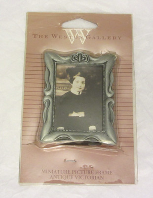 The Weston Gallery Miniature Picture Frame Antique Victorian Unused in PKG