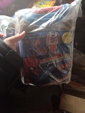 Marvel Spider-Man 2-piece flannel sleepwear set for boys.