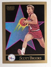 1990-91 SkyBox #212 Scott Brooks SP