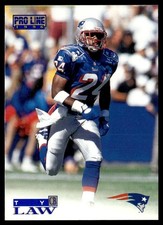 1996 Pro Line Ty Law New England Patriots #284