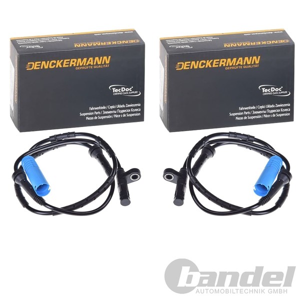 2X Denckermann ABS-SENSOR Raddrehzahl Hinten Links+Rechts Passend FüR Mini ONE-image