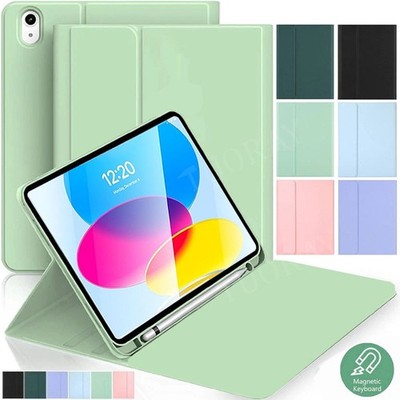 Smart Schutz Hülle mit Stifthalter für iPad 11 10 9 8 Generation Air M4 Pro 11''