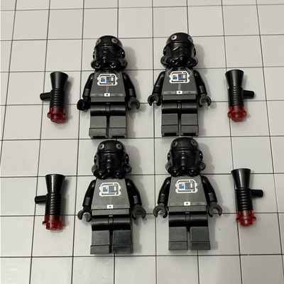 LEGO Tie Fighter Minifigure Lot Star Wars Lot Of 4 Stormtrooper E3 62