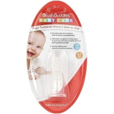 1 Count Soft Silicone Baby Toothbrush - Gentle, BPA-Free for Safe Cleanliness