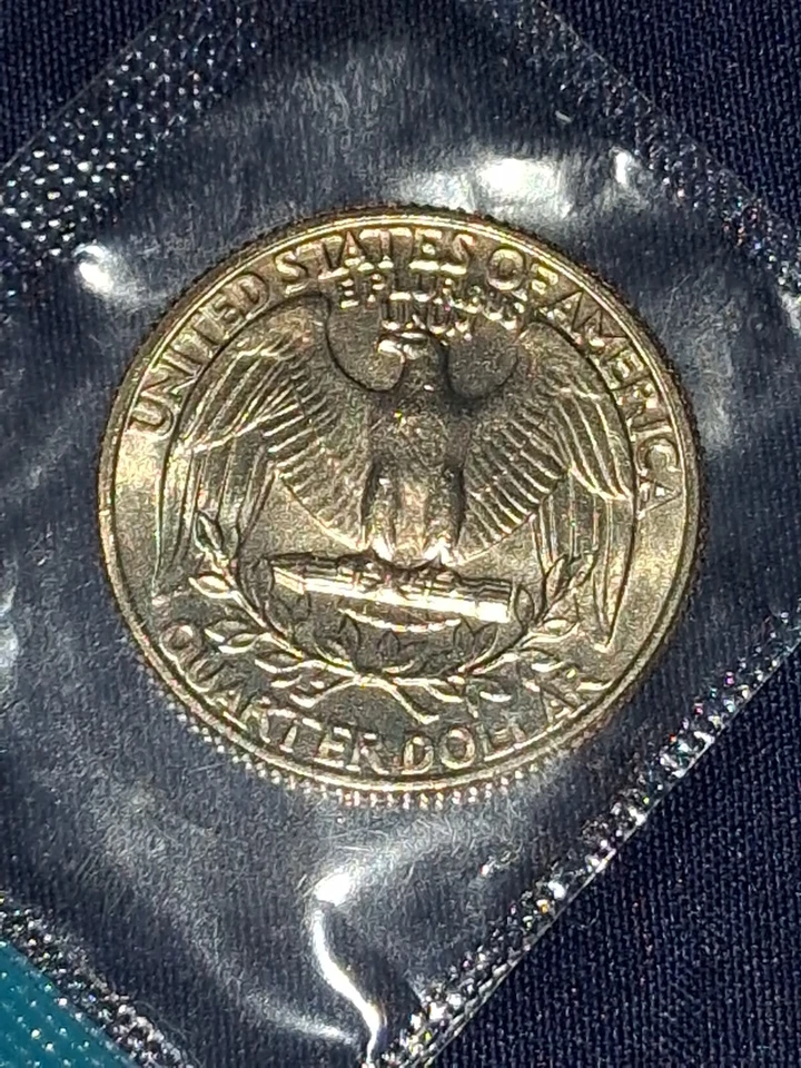 1980-D Washington Quarter Filled in "D" Mintmark Uncirculated - Image 4 of 4