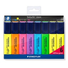 STAEDTLER 364 A WP8 Textsurfer Classic 8 Count Pack of 1 , Multicolor