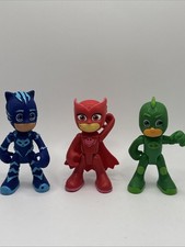 Pj Masks 3" Figures Hasbro - Catboy, Gekko, Owlette Come As Shown Make An Offer