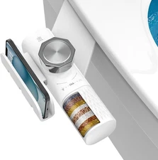 FEELSO Bidet Attachment for Toilet with Filter, Seat Beige 