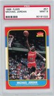 1986 Fleer Michael Jordan #57 PSA 9