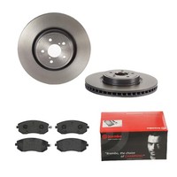 Brembo Bremsscheiben Ø316MM + BremsbelÄGe Vorne FÜR Subaru Legacy IV Forester