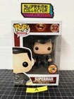 SDCC 2013 Funko Pop! Superman(Black Suit) #32 Man Of Steel Exclusive (A1)