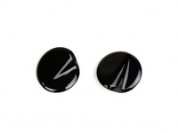 Abdeckkappen-Set SpiegellöCher BGM Schwarz FüR Vespa GTS 125-300, GTS HPE