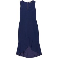Alice + Olivia Navy Sleeveless Dress