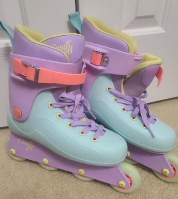 Roller Derby Elite Candi GRL South Beach Molded Inline Skates Miami Adult 5M/6W