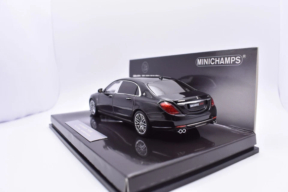 Modellauto Auto Maßstab 1:43 Brabus 900 E Class Schwarz modellbau automodell - Bild 4 von 4