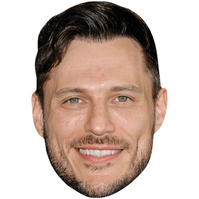 Jake Helgren (Beard) Celebrity Mask, Flat Card Face, Fancy Dress Mask