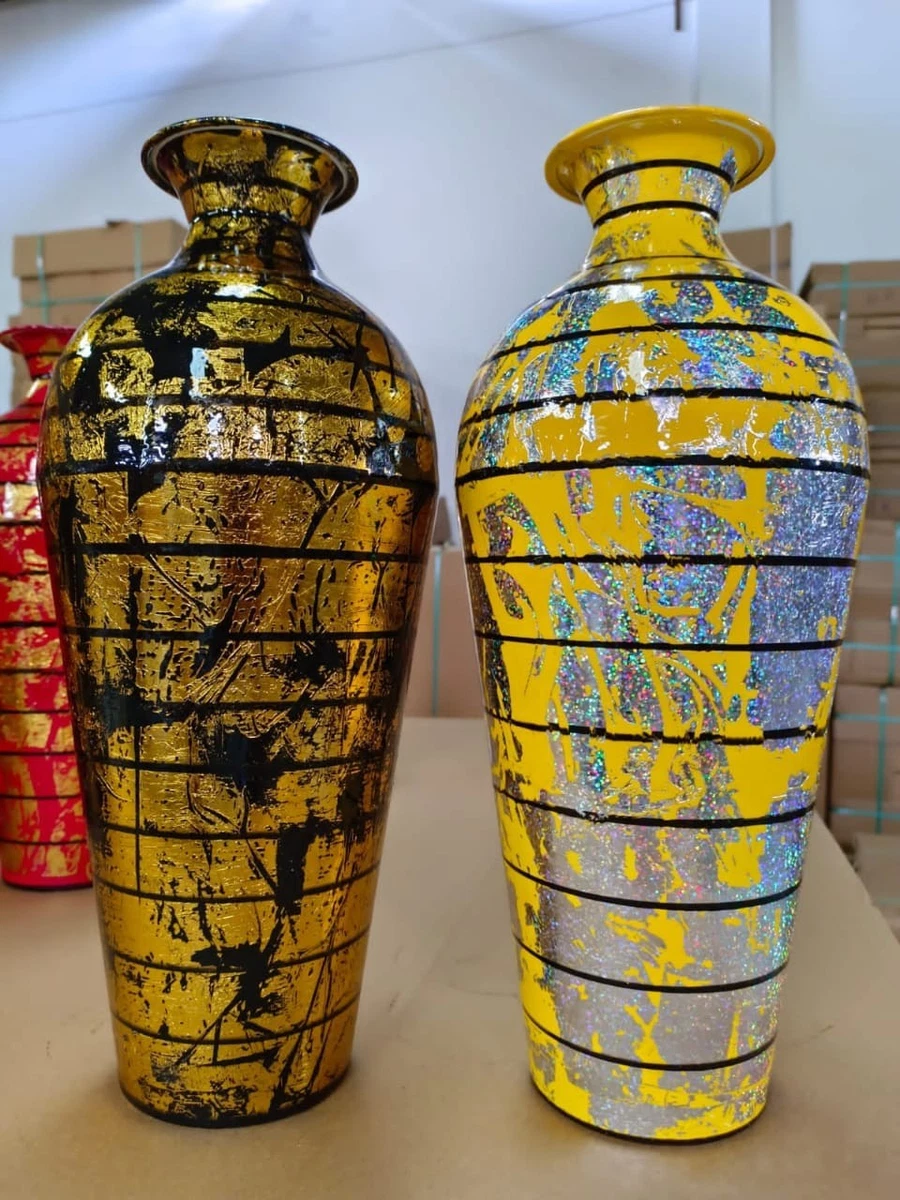 黑色抽象花瓶| eBay