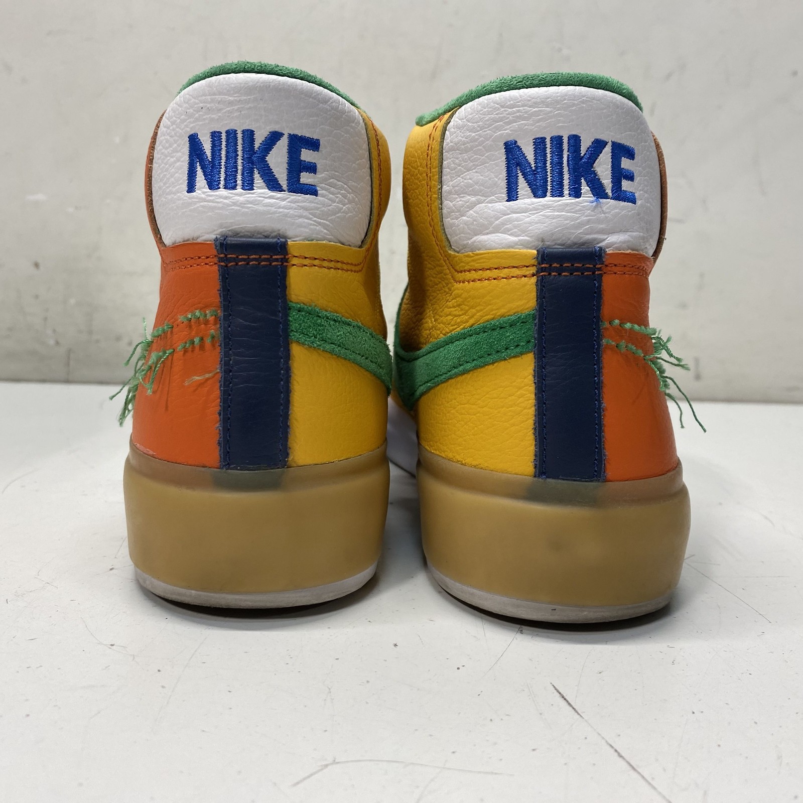 Nike Multi Color Patchwork High Top Sneakers Men … - image 4