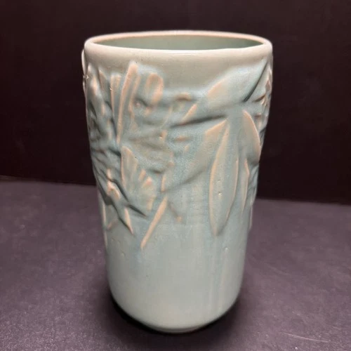 LARGE Vintage 1940 Nelson McCoy Pottery NM Butterfly Vase 8"