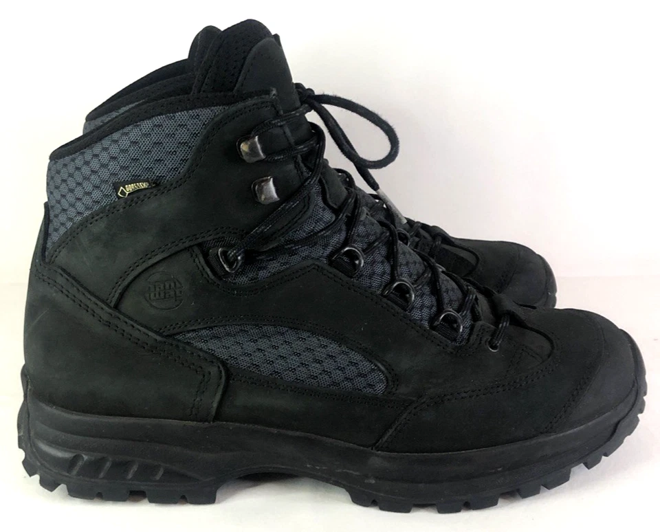 Botas de Senderismo Hanwag Banks II GTX Gore-Tex Asfalto/Negro Hombres Talla 11 EUR 44,5 Foto 4 de 4