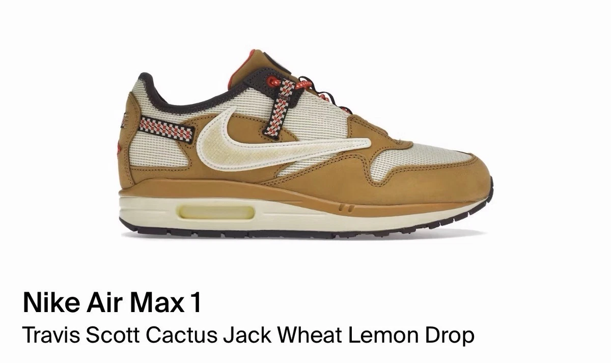 Nike Air Max 1 x Travis Scott Low Wheat for Sale | Authenticity