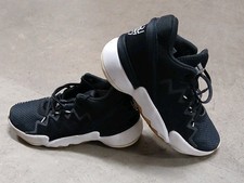 Adidas D.O.N. Issue 2 Sneakers Kids Sz 3 Black Basketball Youth Athletic Shoes