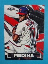2021 Topps Fire Adonis Medina RC #145 Philadelphia Phillies 
