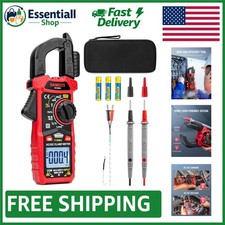 Versatile True RMS Digital Clamp Meter with Backlight Temperature Measurement