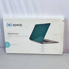 Speck SmartShell Hard Shell Case for 11  MacBook Air   Aqua Blue Snap-On Cover