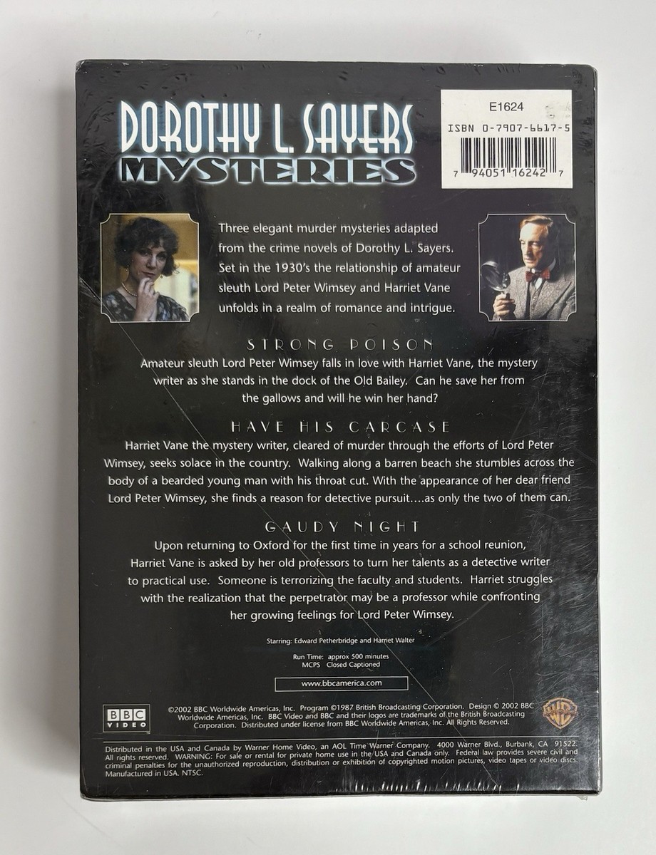 Dorothy L Sayers Mysteries (DVD, 2002) for sale online | eBay