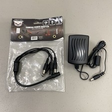 New Night Owl Security CS-1202000 Camera Wall AC Power Adapter  4-Way Splitter