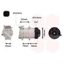 Kompressor Klimaanlage für Ford Transit Bus 2.4 TDCi