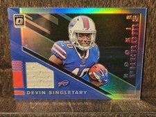 2019 Donruss Optic Rookie Phenoms Horizontal /50 Devin Singletary #RP28 RC Bills
