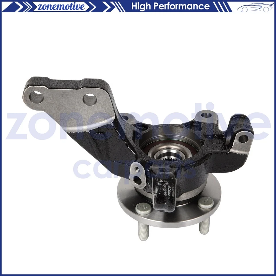 For Nissan Versa & Versa Note 2014-2019 Wheel Hub Bearing Knuckle Front Driver Foto 2 de 4