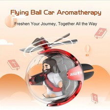 Cute Jesus Pilot Flying Propeller Car Air Freshener Vent Aroma Diffuser Decor Cute Jesus Pilot Flying Propeller Car Air Freshener Vent Aroma Diffuser Decor