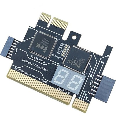 TL631 Pro Multifunktions Desktop Laptop LPC-DEBUG Postkarte PCI PCI-E  PCI-8477