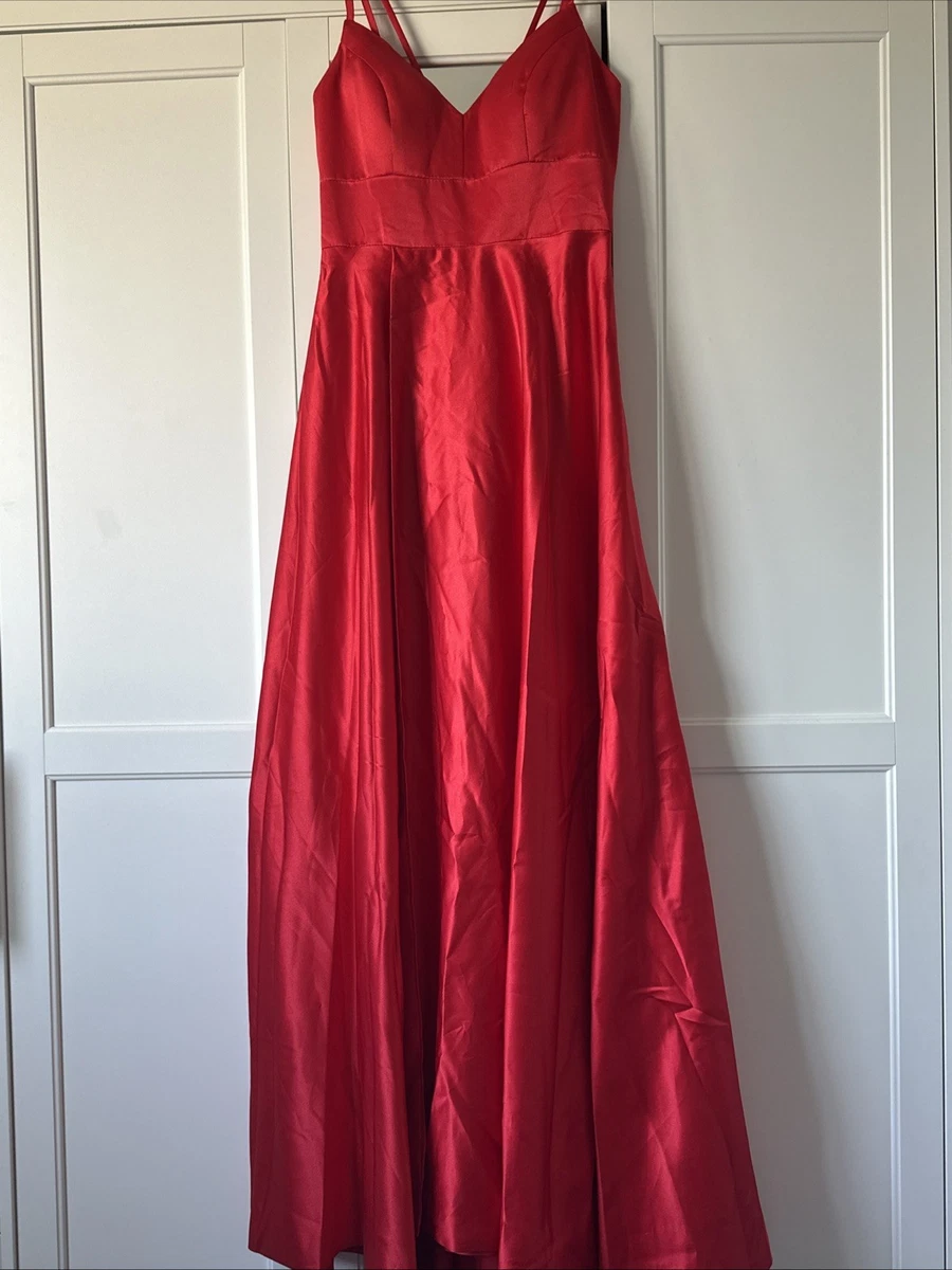 Satin Red Women's Ball Gowns for sale