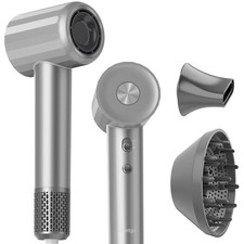 Hair Dryer with Diffuser - High-Speed Ionic Low Noise Blow Dryer for Fast Dry...