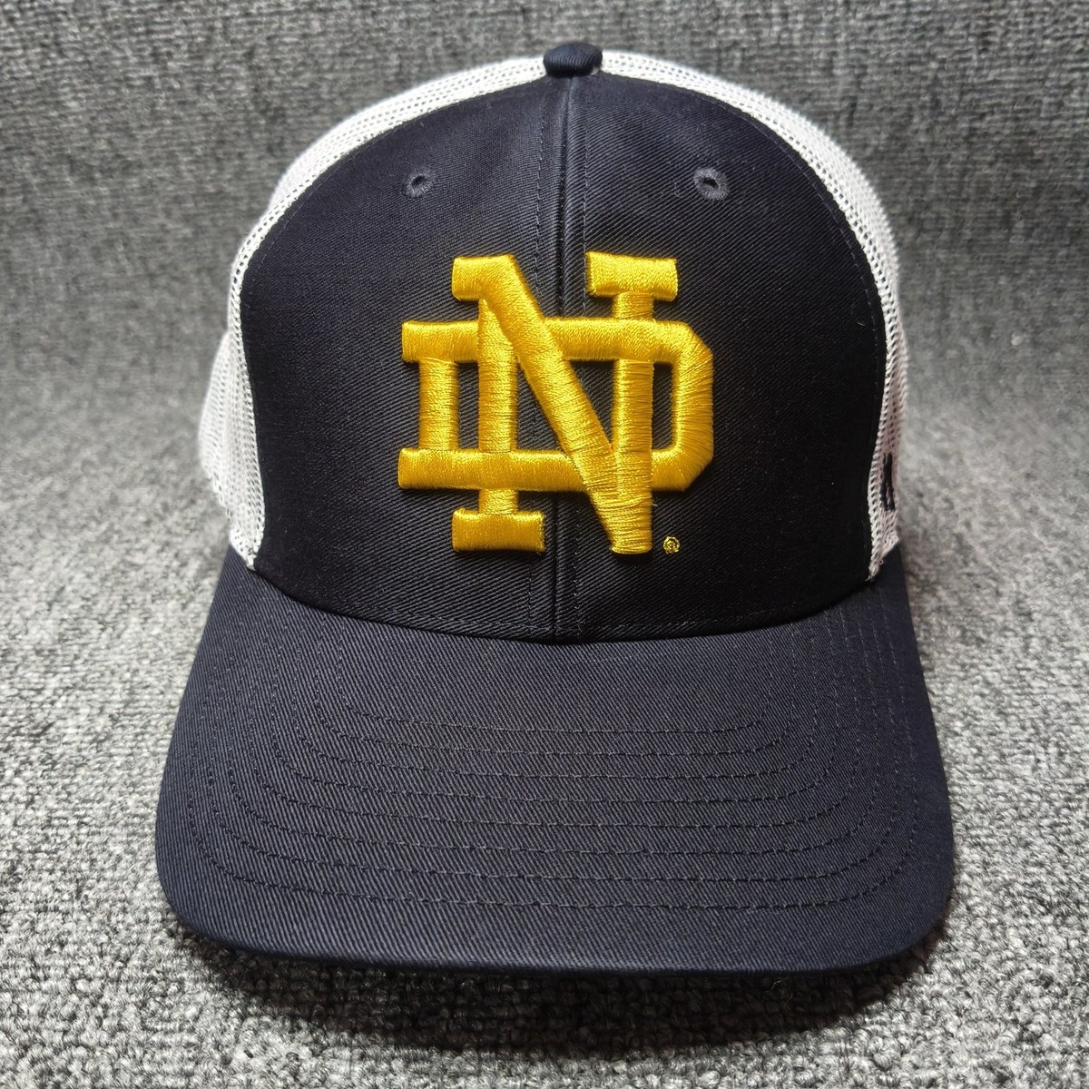 '47 Brand Notre Dame Fighting Irish NCAA Trucker Hat Navy White Snapba